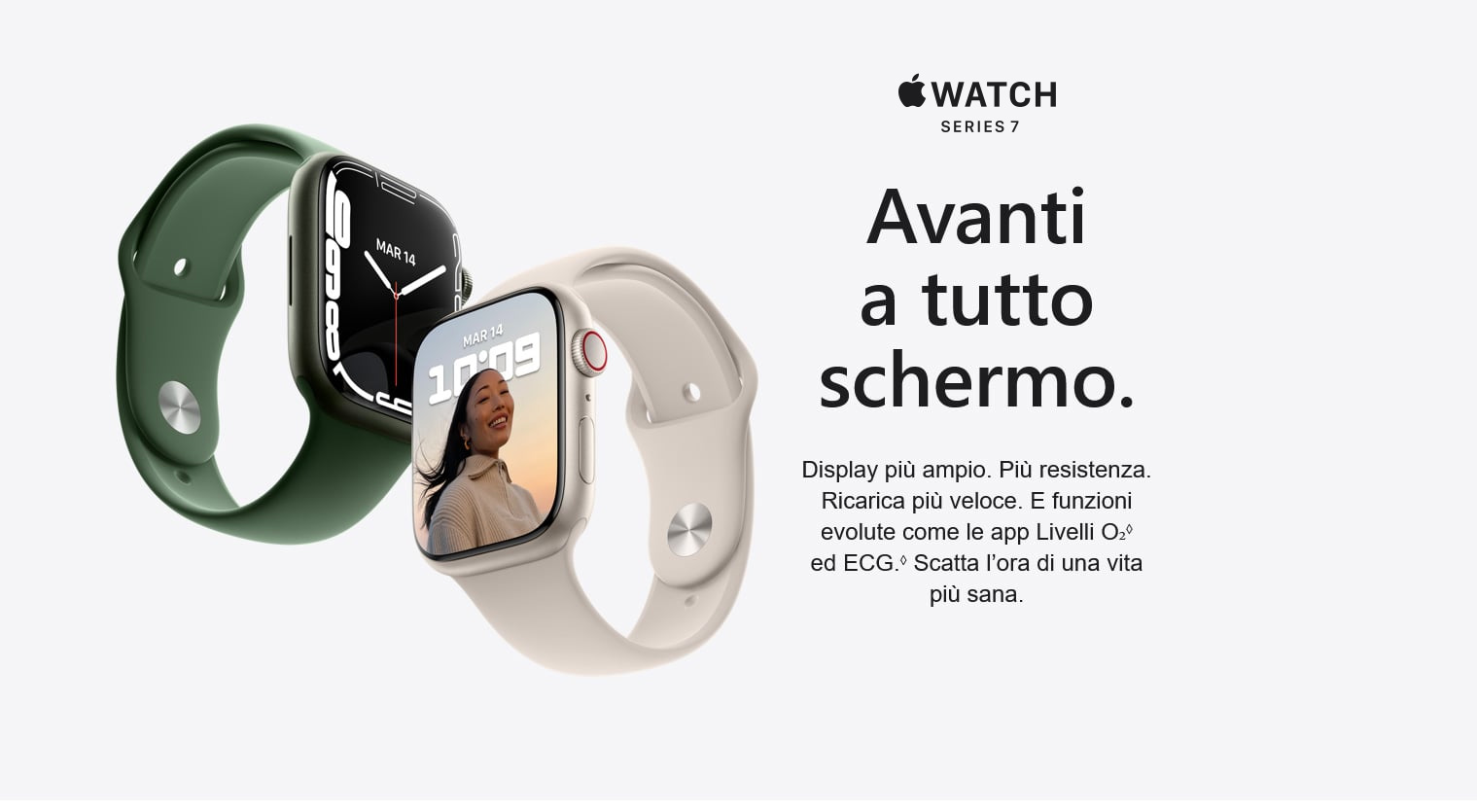 Landing Apple Watch Series 7 | Comet