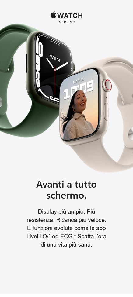 Landing Apple Watch Series 7 | Comet