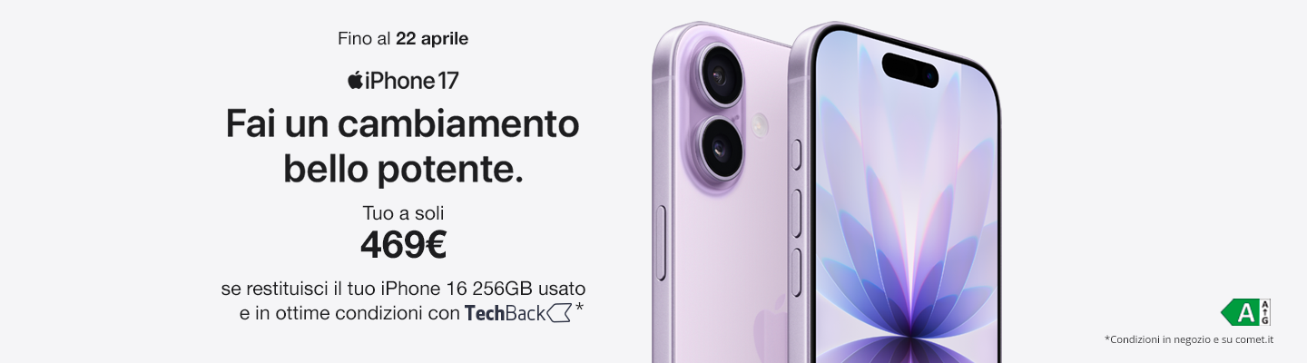 iPhone 17 con Tech Back