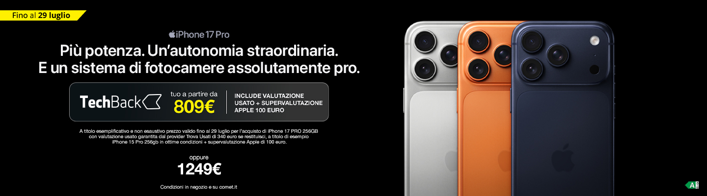 iPhone 17 Pro con Tech Back