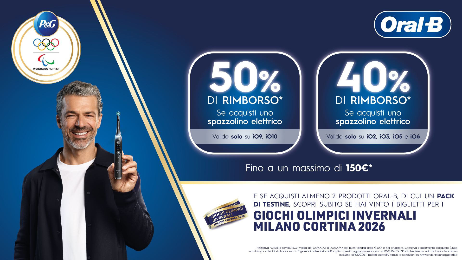 Oral-B rimborso e concorso a premi