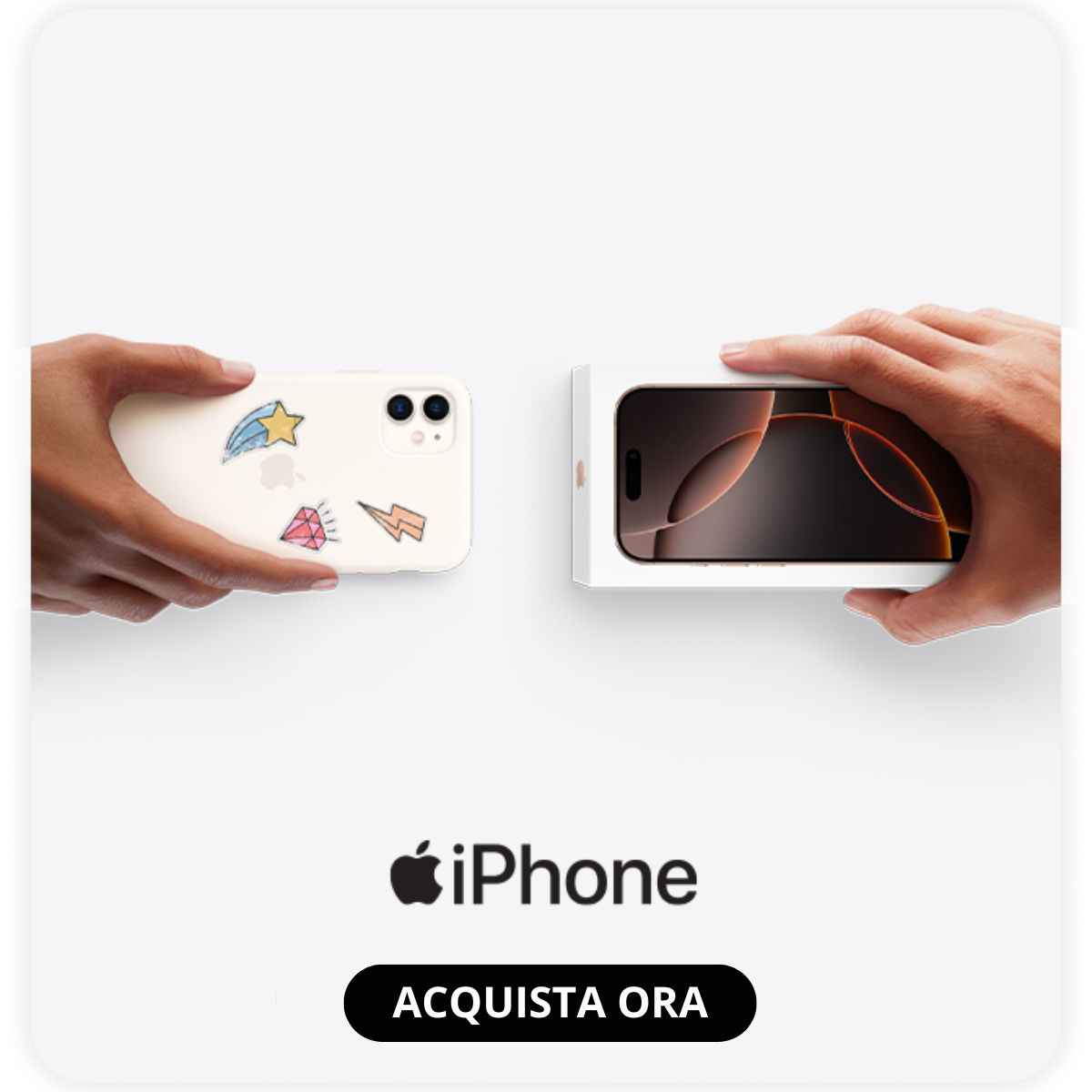 Acquista un nuovo iPhone con permuta