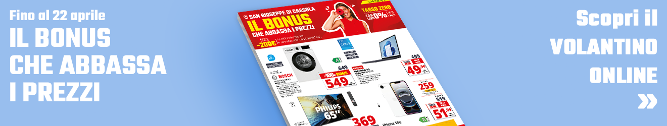 Volantino comet cassola