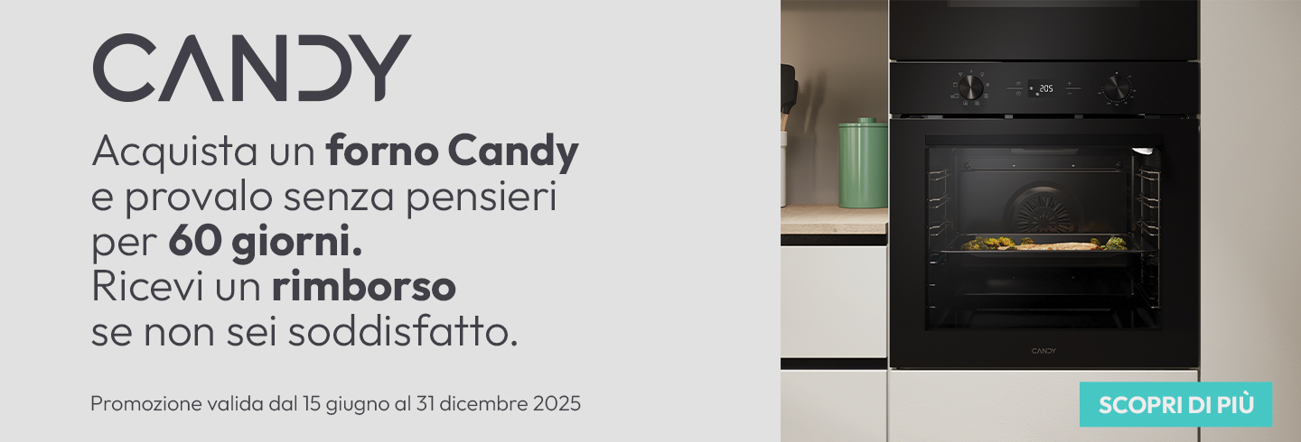 Candy Forni: Soddisfatti o Rimborsati