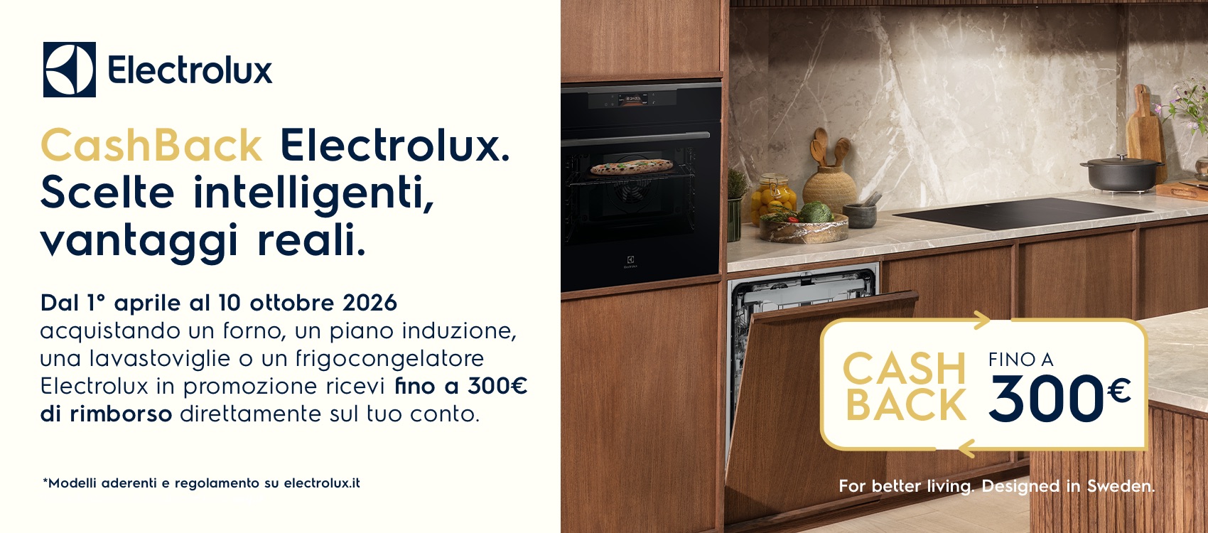 Electrolux: scelte intelligenti, vantaggi reali