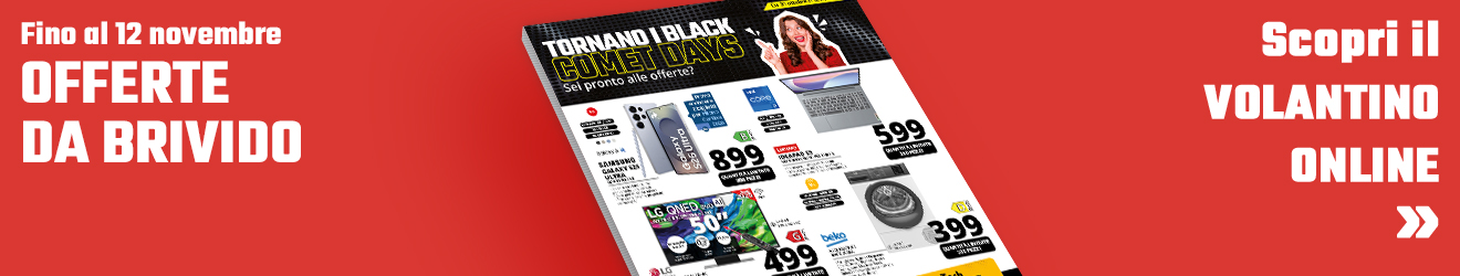 Volantino Black Comet Days