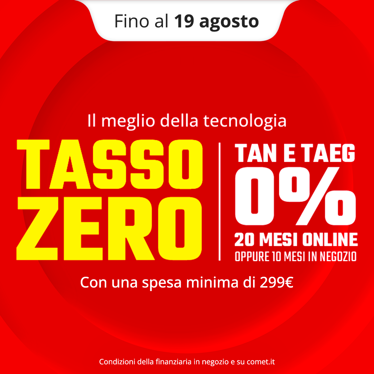 Finanziamento Tasso Zero (tan 0% taeg 0%)