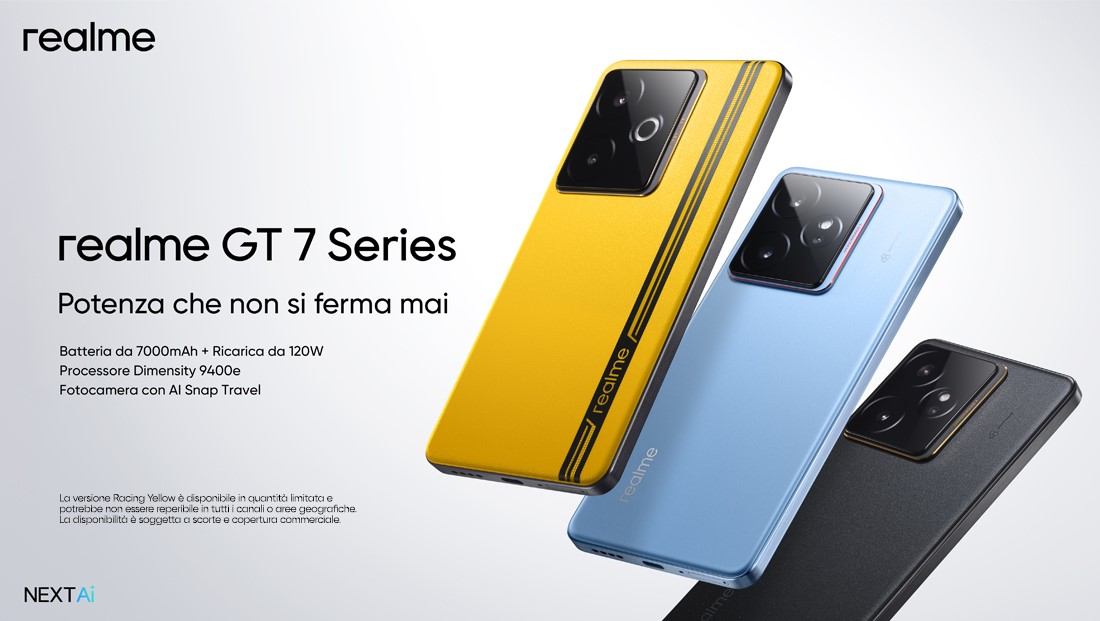 Offerte Realme: GT 7 Series
