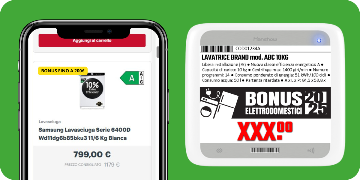 Come riconoscere i grandi elettrodomestici che partecipano al Bonus