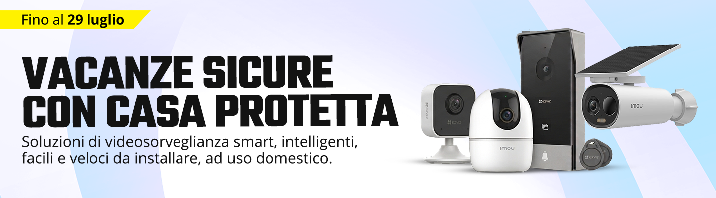 Vacanze sicure con casa protetta