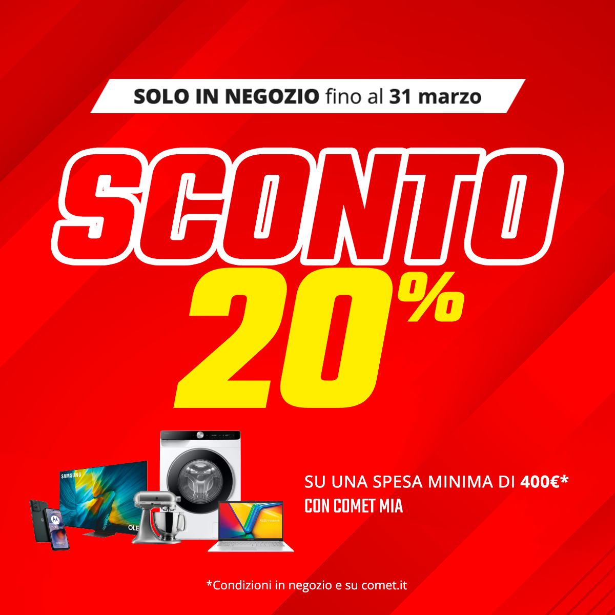 In negozio | Sconto 20%