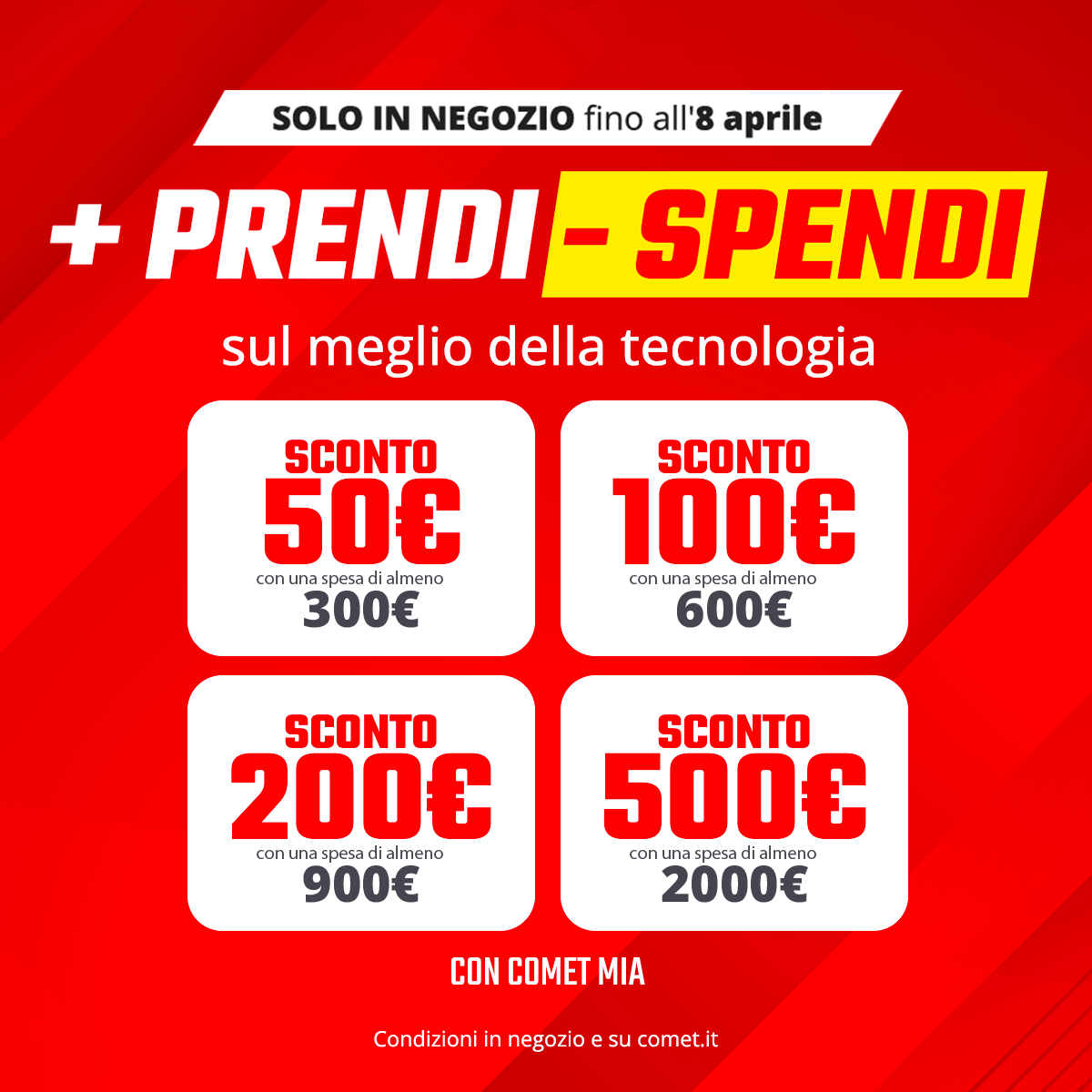 In negozio | Più prendi meno spendi