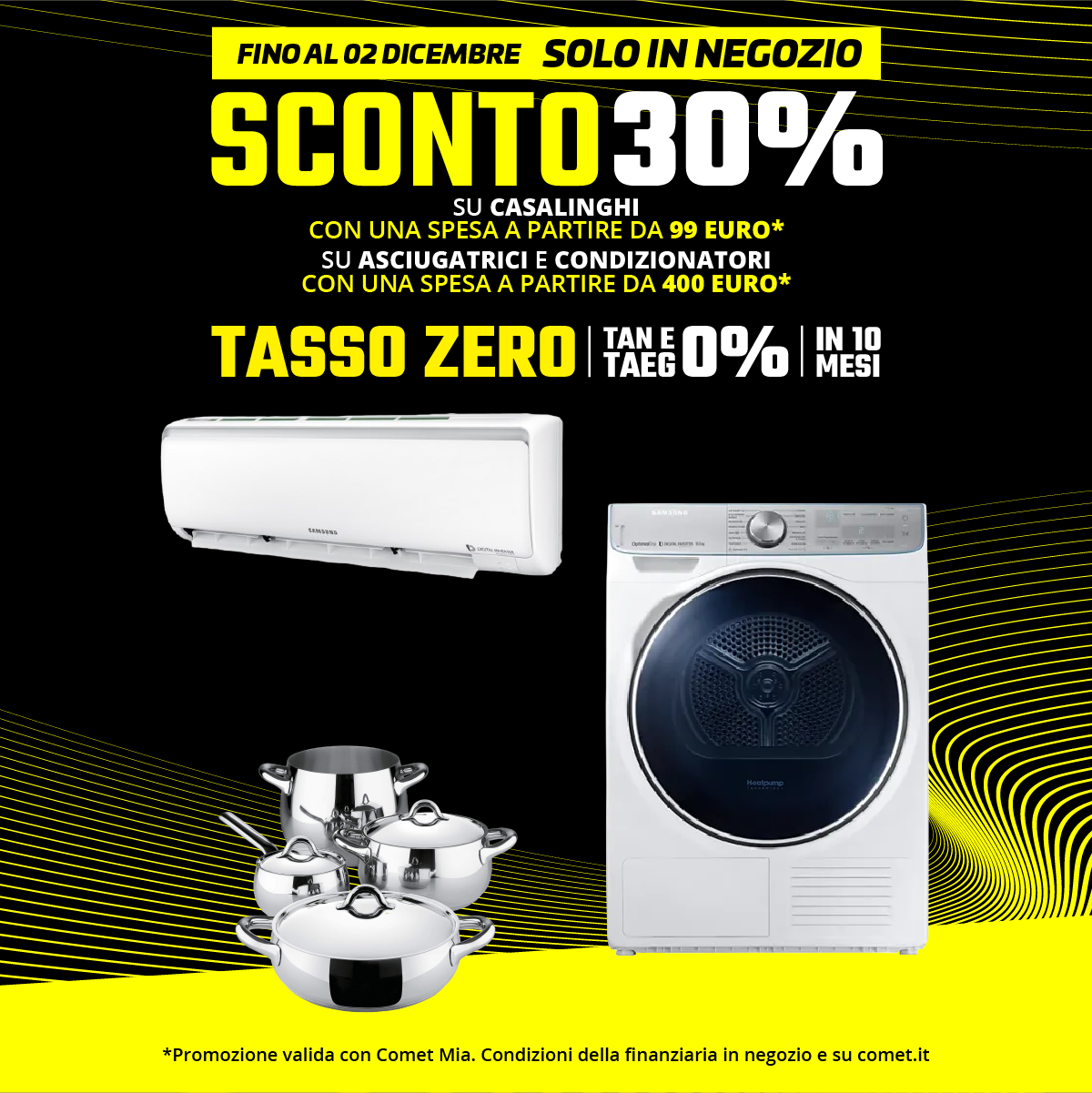 Sconto fino al 30% in negozio