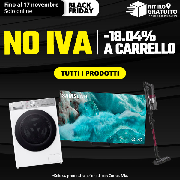 Black Friday: NO IVA online