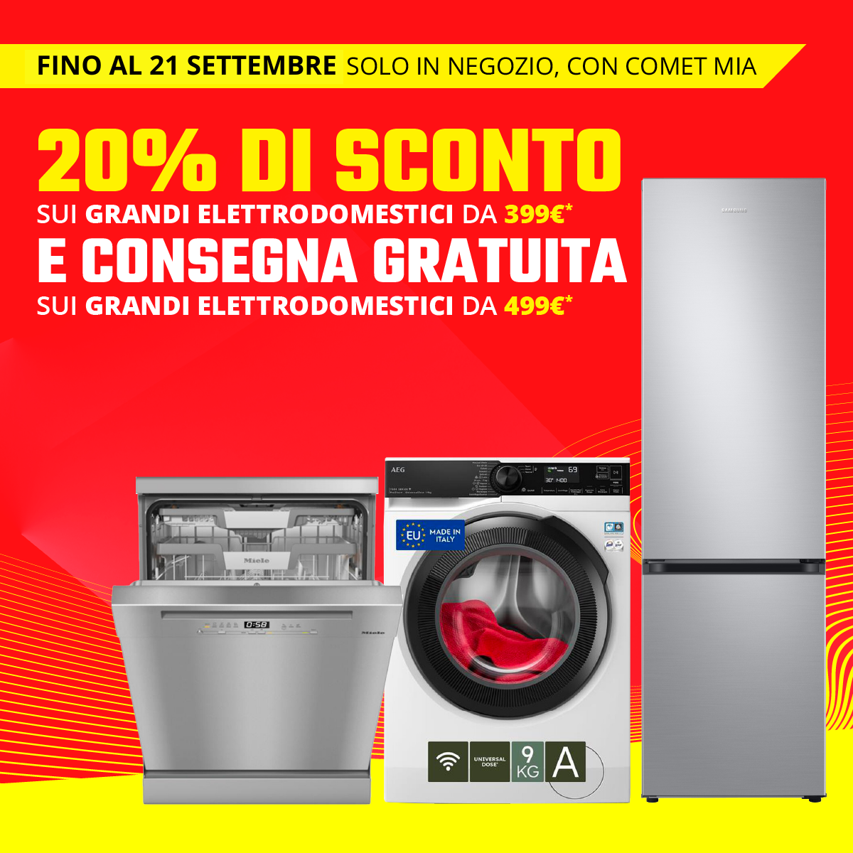 Sconto 20% su Grandi Elettrdomestici