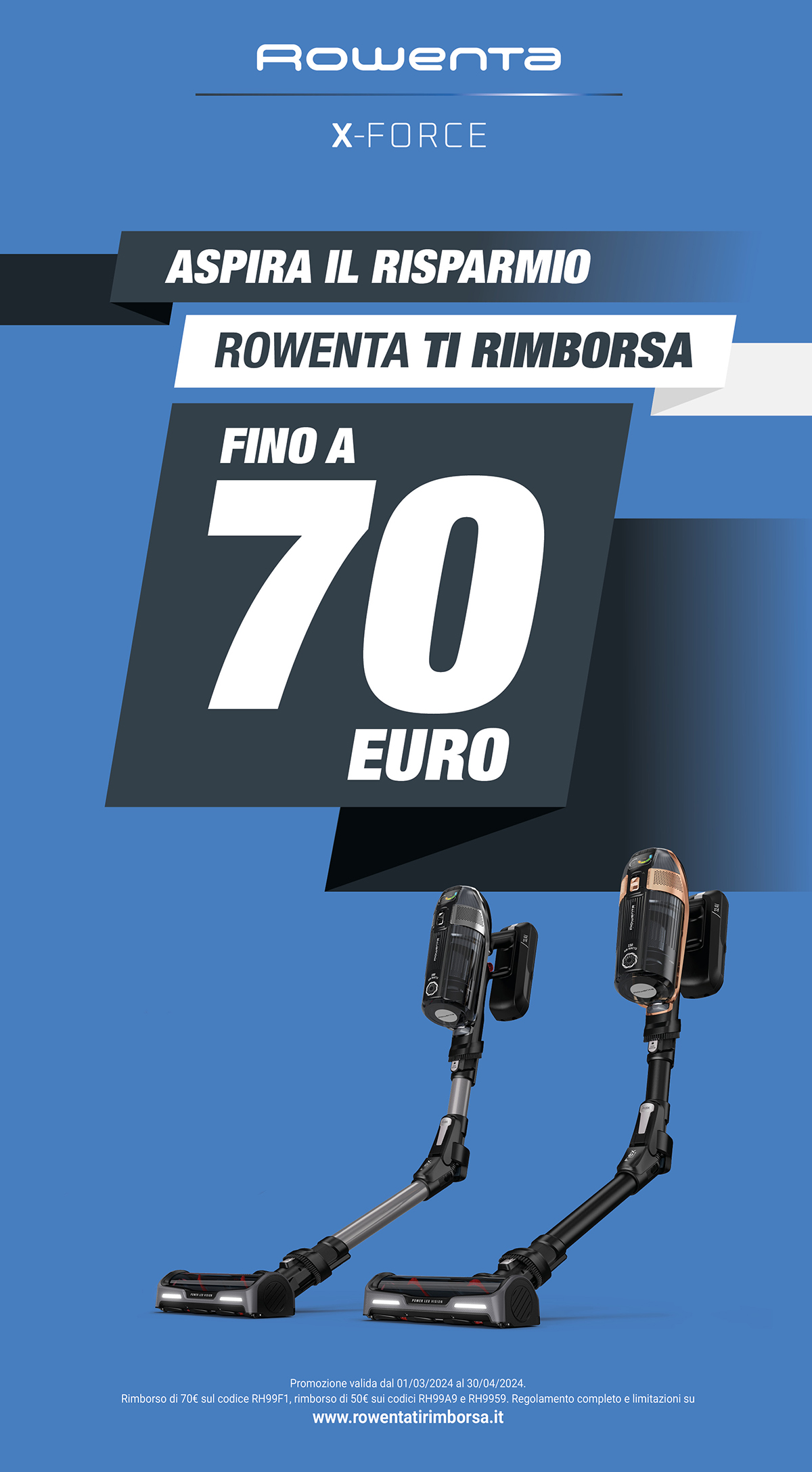 Cashback Rowenta X-Force 