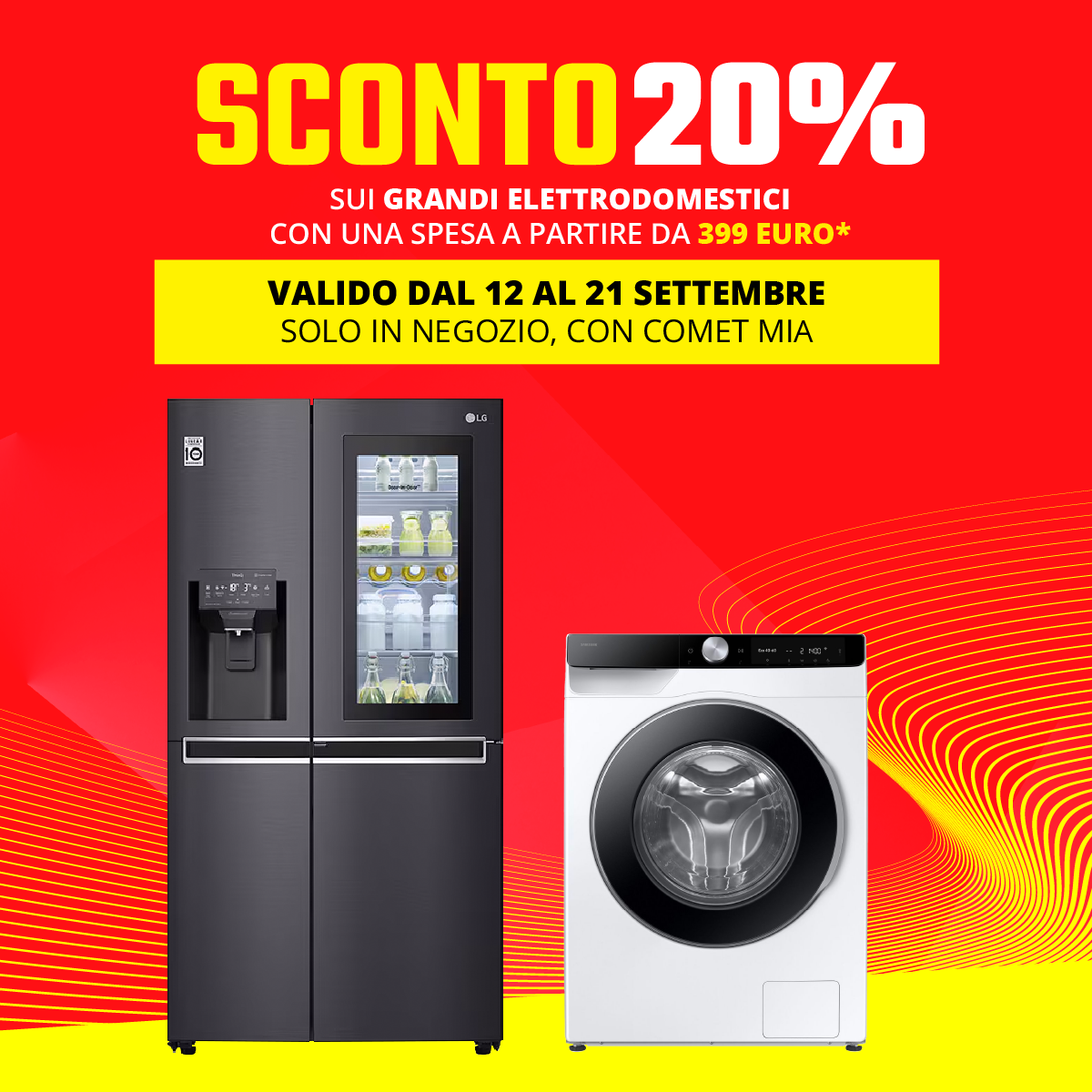 Sconto 20% su Grandi Elettrdomestici