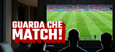 Vivi il calcio come allo stadio
