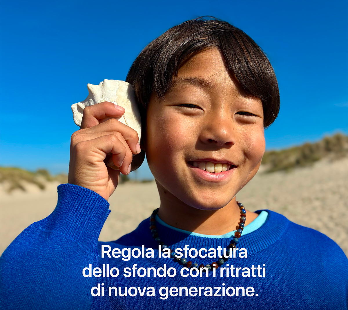 Regola la sfocatura dello sfondo con i ritratti di nuova generazione