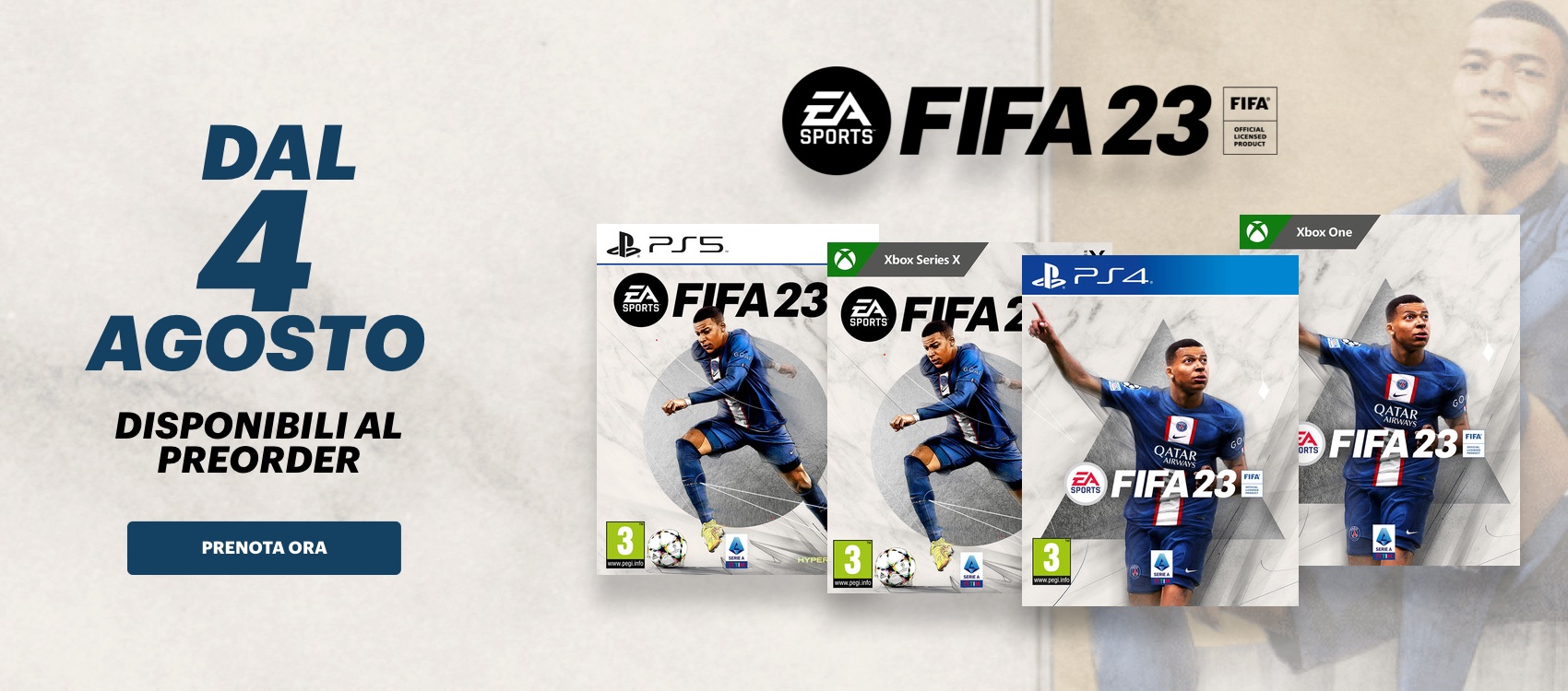 Promozione Console e Games: Preorder Fifa 23