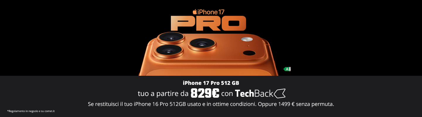 iPhone 17 Pro con Tech Back