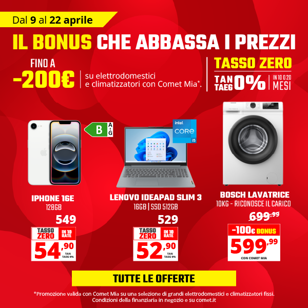 Volantino Il bonus che abbassa i prezzi