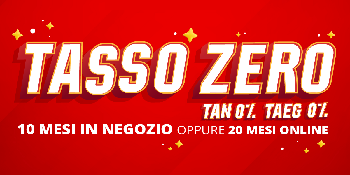 Finanziamento Tasso Zero (tan 0% taeg 0%)