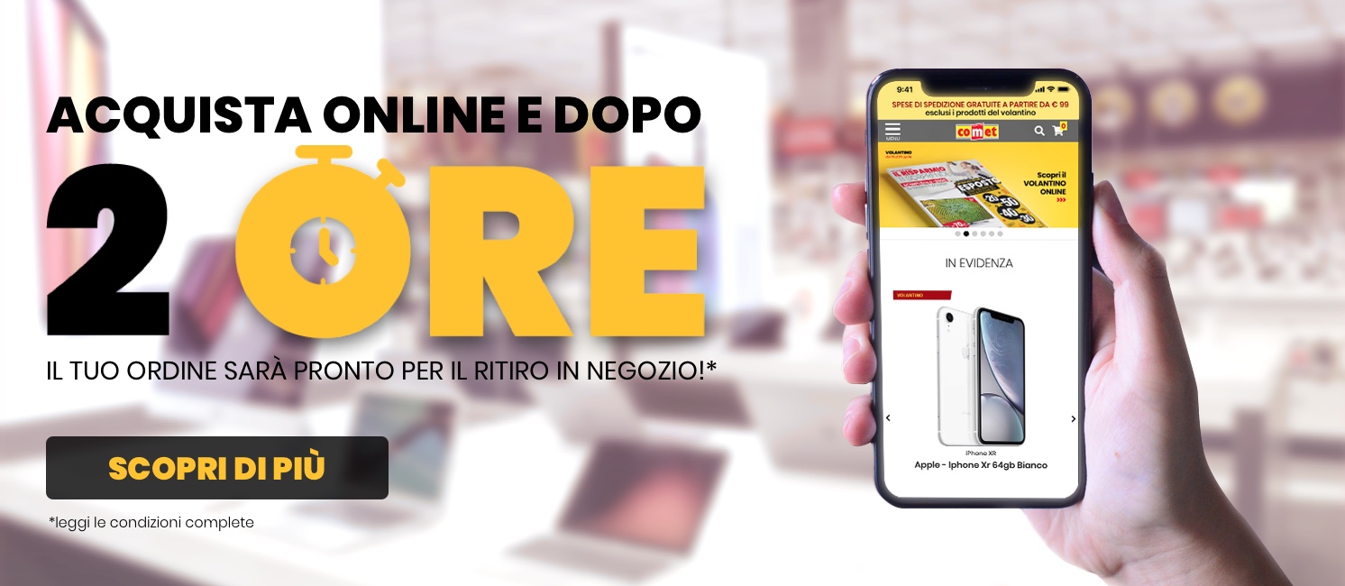 Acquista online e ritira in negozio