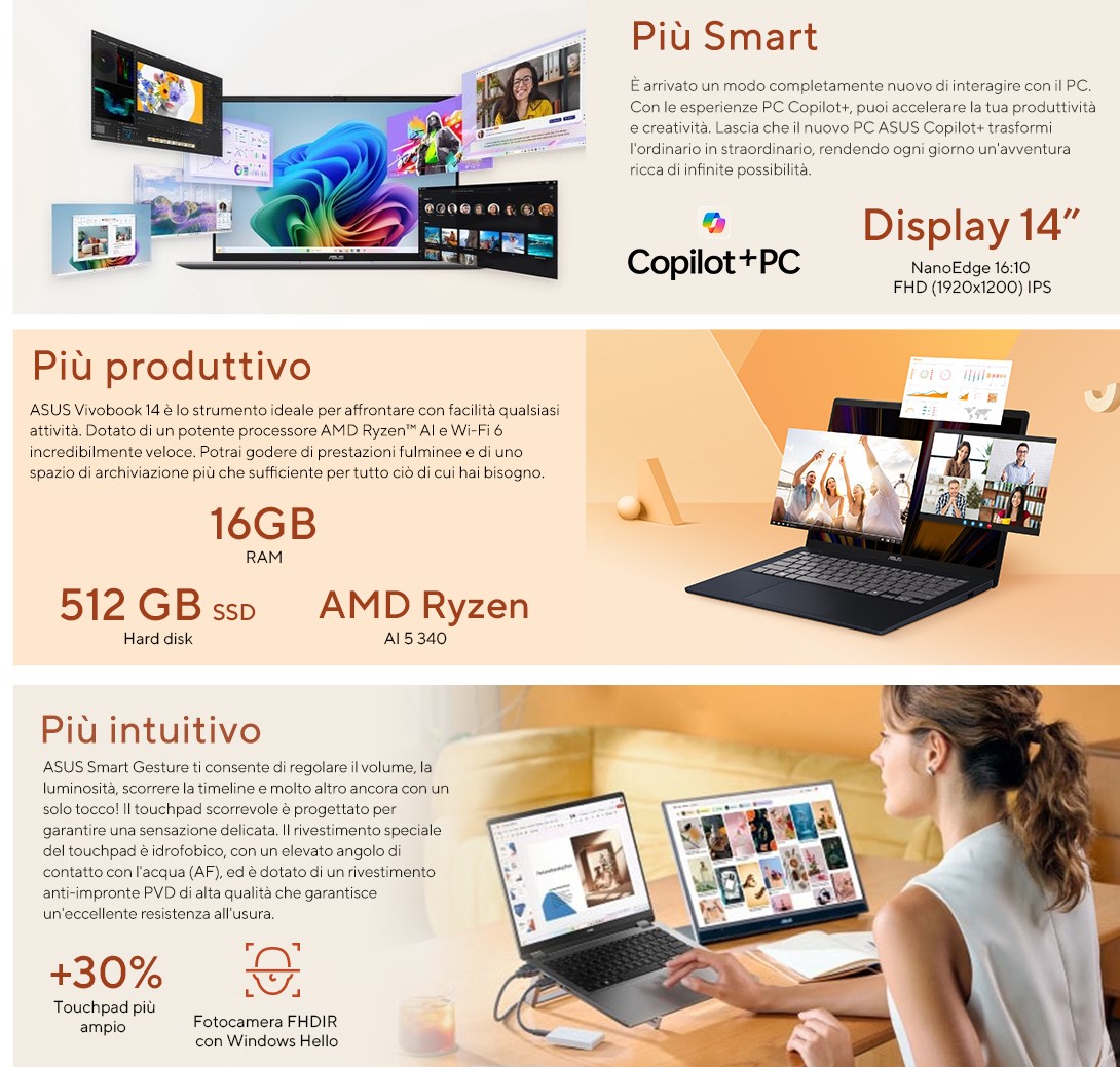 Più smart, più produttivo, più intuitivo