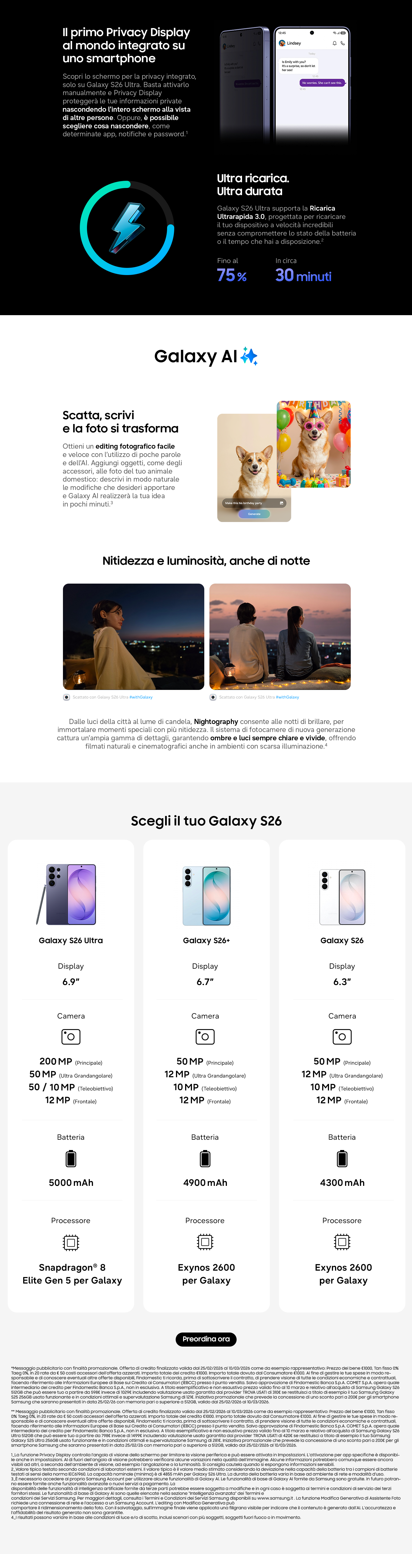 Samsung Galaxy S26 Series