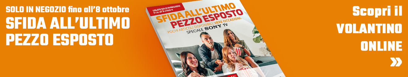 Offerte Caccia all'ultimo esposto in negozio
