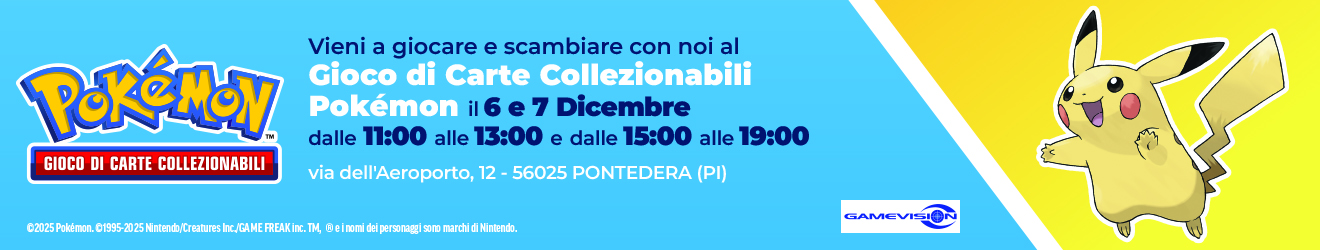 Evento Pokemon da Comet, 6/7 Dicembre