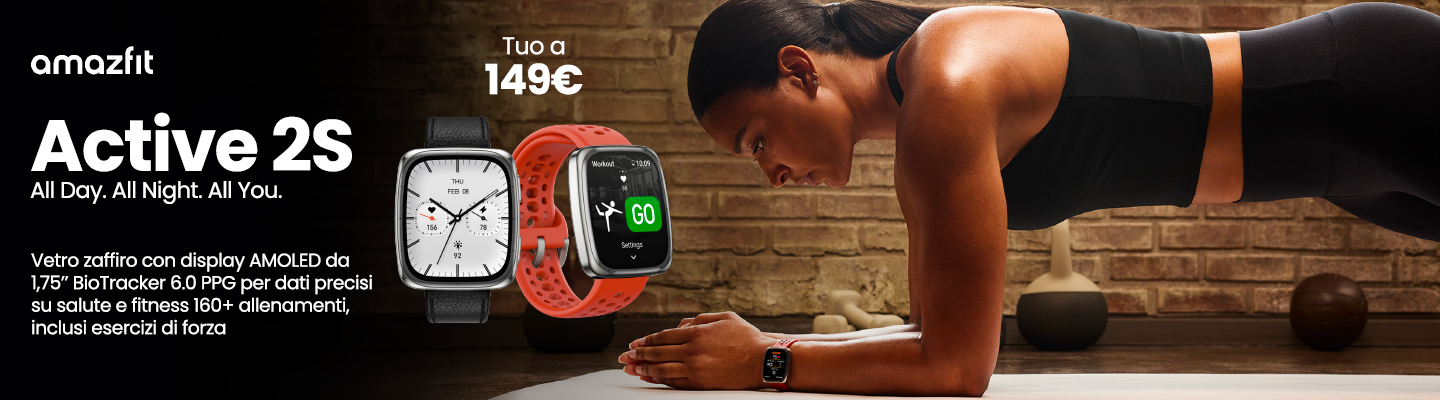 Scopri Amazfit Active Square 2