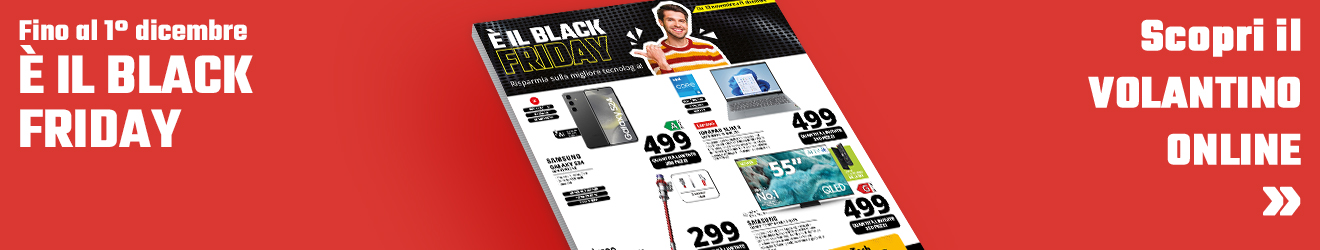 Volantino Black Friday