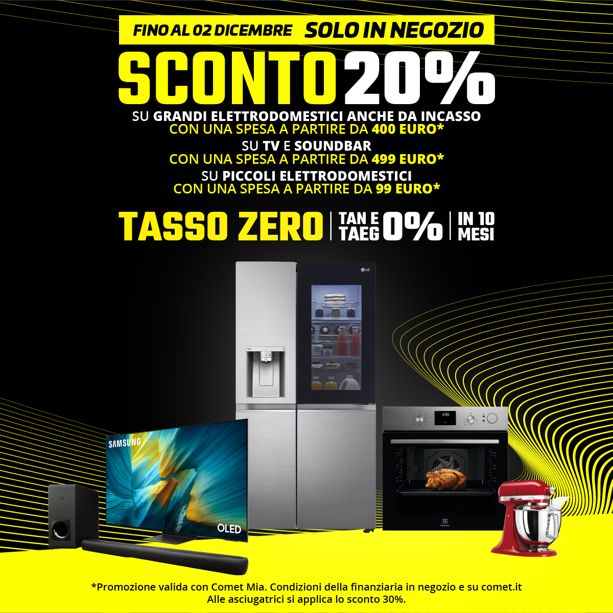 Sconto fino al 20% in negozio