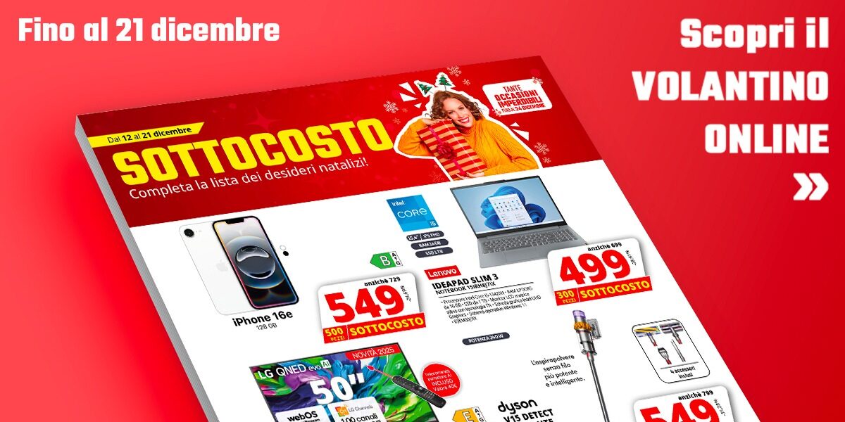 Volantino Sottocosto Natale